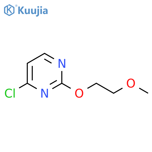 4-chloro-2-(2-methoxyethoxy)pyrimidine structure
