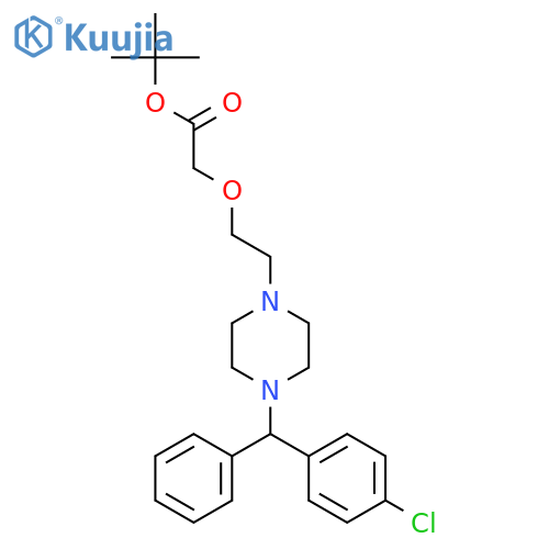 tert-Butyl Cetirizine structure