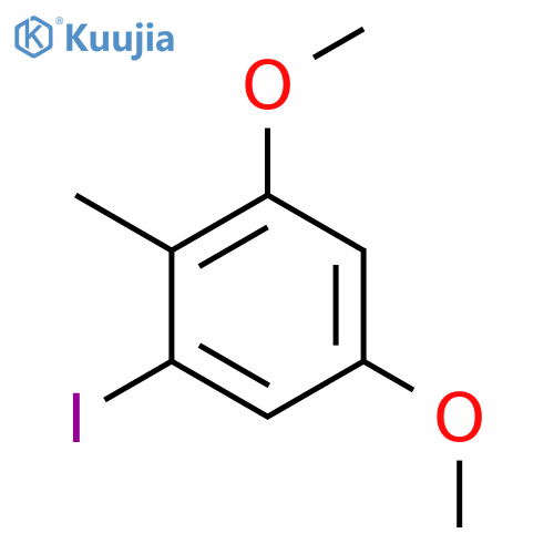 2,4-Dimethoxy-6-iodotoluene structure