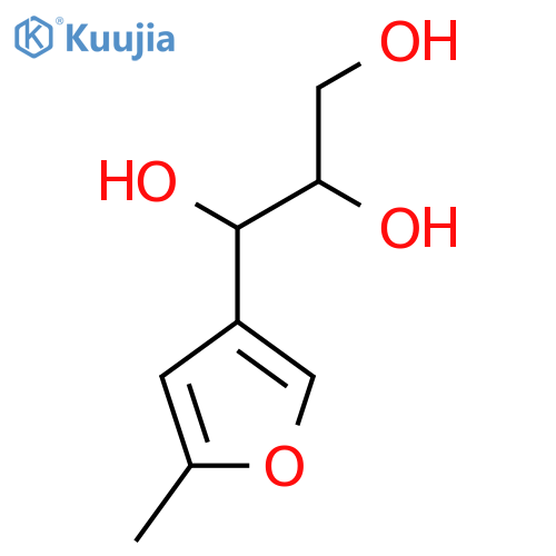1,2,3-Propanetriol, 1-(5-methyl-3-furanyl)- structure