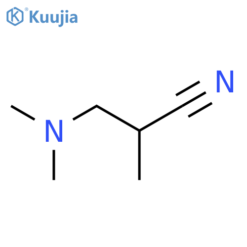 3-(Dimethylamino)-2-methylpropanenitrile structure