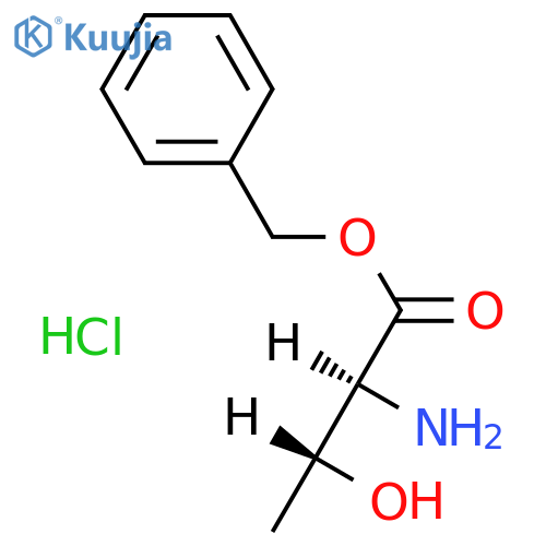 H-Thr-Obzl.HCl structure