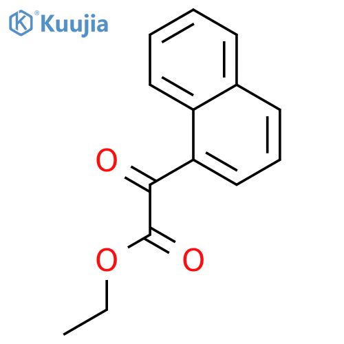 1-Naphthaleneaceticacid, a-oxo-, ethyl ester structure