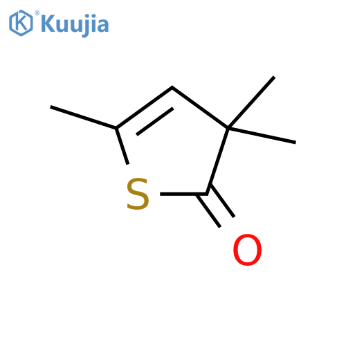 2(3h)-thiophenone,3,3,5-trimethyl- structure