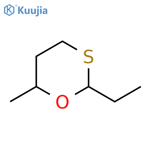 2-Ethyl-6-methyl-1,3-oxathiane structure