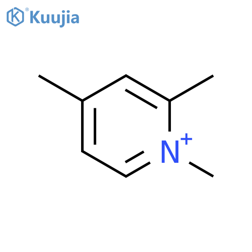 Pyridinium,1,2,4-trimethyl- structure