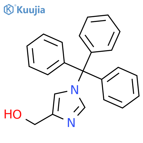 (1-Trityl-1H-imidazol-4-yl)methanol structure