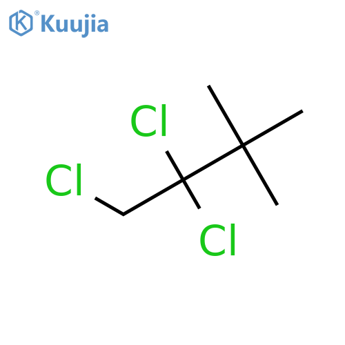 1,2,2-Trichloro-3,3-dimethylbutane structure