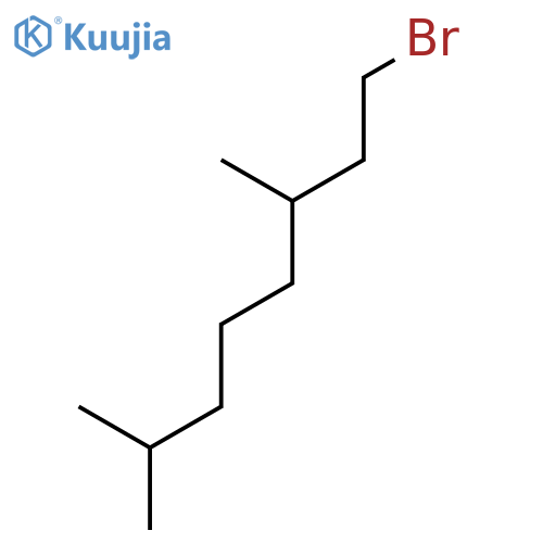 1-Bromo-3,7-dimethyloctane structure