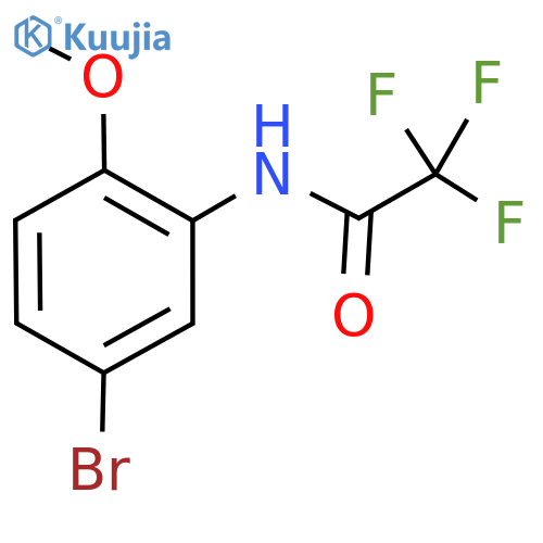 N-(5-Bromo-2-methoxyphenyl)-2,2,2-trifluoroacetamide structure