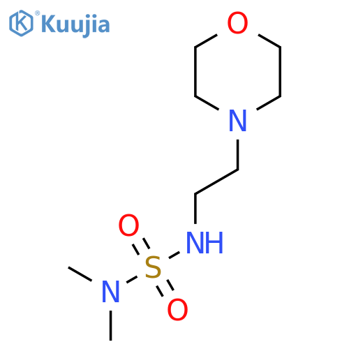 Dimethyl({[2-(morpholin-4-yl)ethyl]sulfamoyl})amine structure