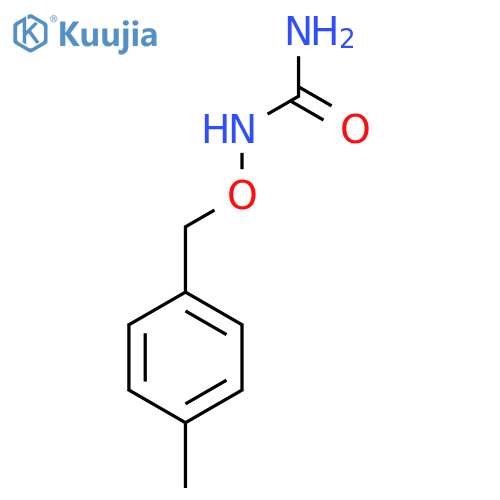 N-[(4-methylbenzyl)oxy]urea structure