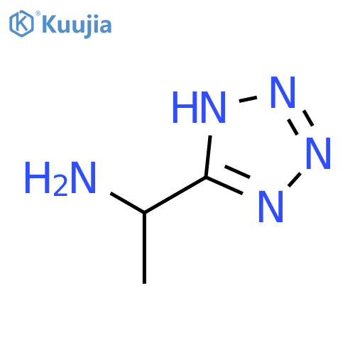 1-(2H-1,2,3,4-tetrazol-5-yl)ethan-1-amine structure