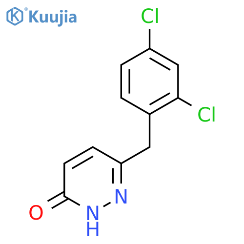 6-(2,4-Dichlorobenzyl)-3-pyridazinol structure