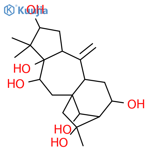 grayanotox-10-ene-3,5,6,12,14,16-hexol structure