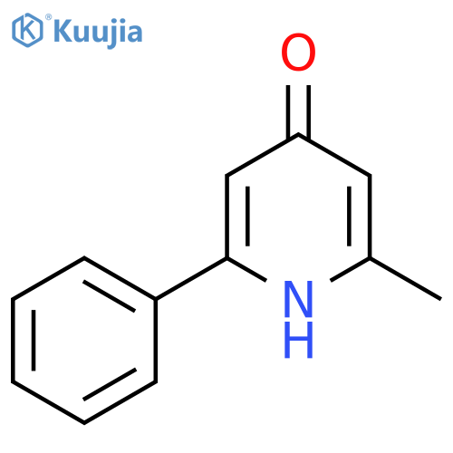 2-Methyl-6-phenyl-1H-pyridin-4-one structure