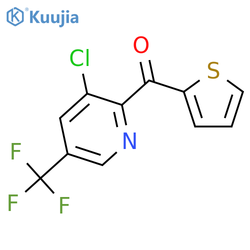 Methanone, [3-chloro-5-(trifluoromethyl)-2-pyridinyl]-2-thienyl- structure