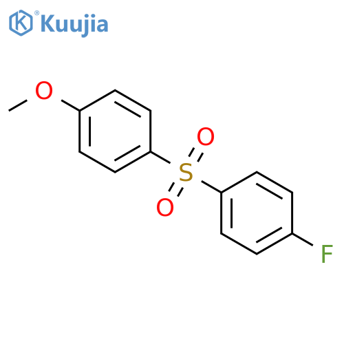 P-Fluorophenyl-P-methoxyphenyl Sulfone structure
