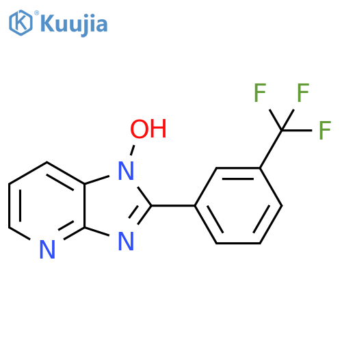 2-[3-(Trifluoromethyl)phenyl]-1H-imidazo[4,5-b]pyridin-1-ol structure