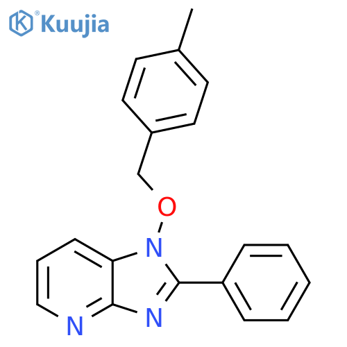 1-[(4-Methylbenzyl)oxy]-2-phenyl-1H-imidazo[4,5-b]pyridine structure