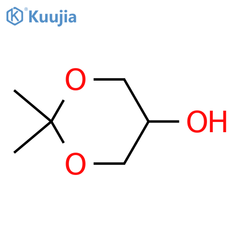 2,2-Dimethyl-1,3-dioxan-5-ol structure
