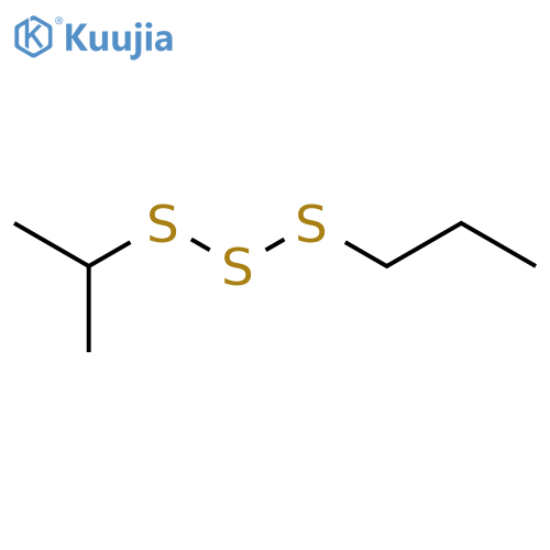 Trisulfide, 1-methylethyl propyl structure