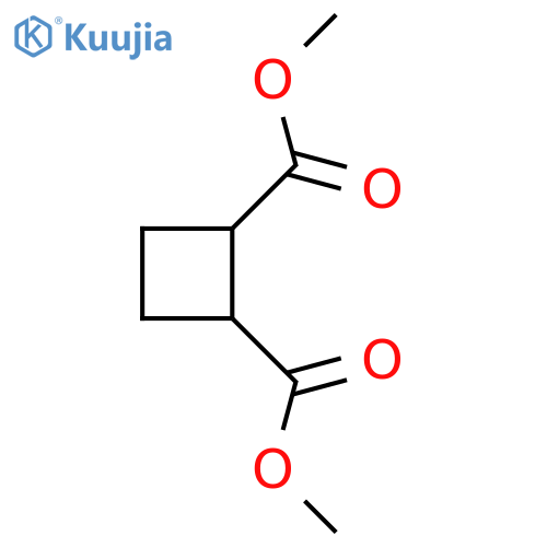 dimethyl cyclobutane-1,2-dicarboxylate structure