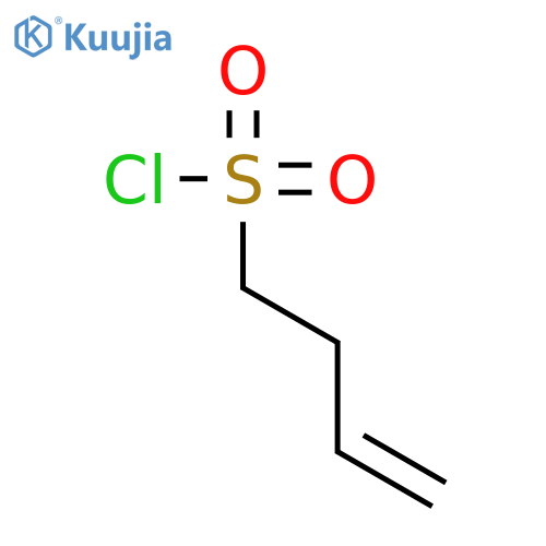 but-3-ene-1-sulfonyl chloride structure