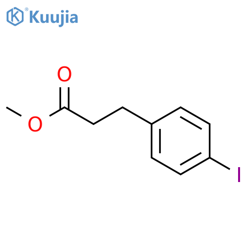 Methyl 3-(4-iodophenyl)propanoate structure