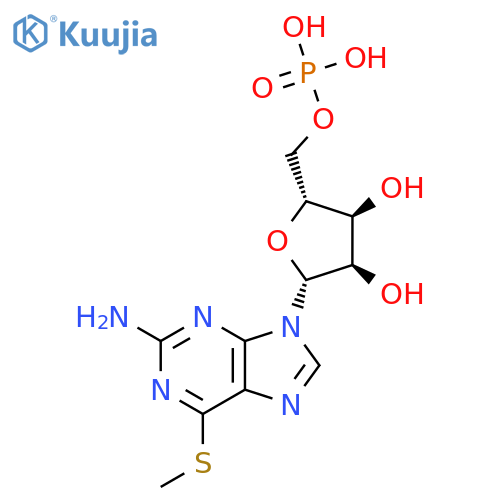 6-S-Methyl-6-thio-5'-guanylic Acid structure
