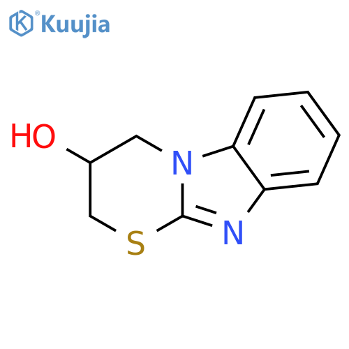 10-thia-1,8-diazatricyclo7.4.0.0^{2,7}trideca-2,4,6,8-tetraen-12-ol structure