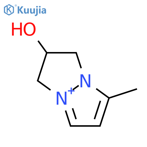 2-hydroxy-7-methyl-2,3-dihydro-1H-pyrazolo[1,2-a]pyrazol-4-ium structure