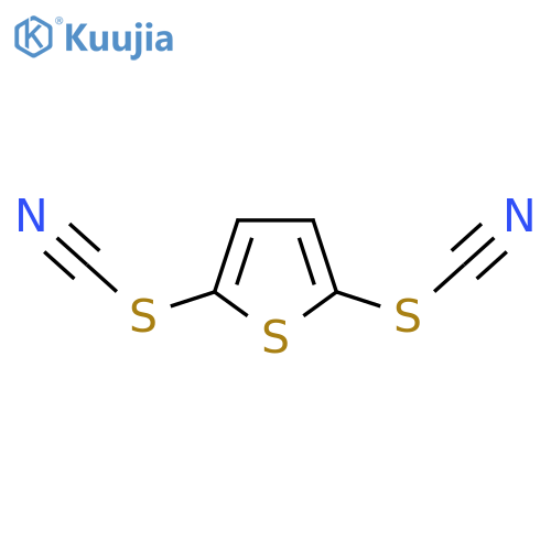Thiene-2,5-diyl bis(thiocyanate) structure