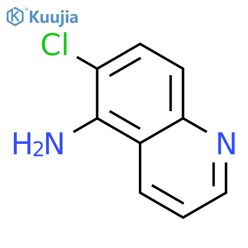 5-Amino-6-chloroquinoline structure