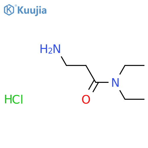 3-Amino-N,N-diethylpropanamide Hydrochloride structure