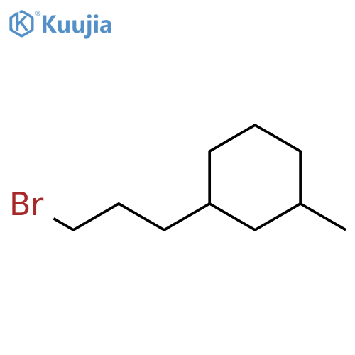 Cyclohexane, 1-(3-bromopropyl)-3-methyl- structure