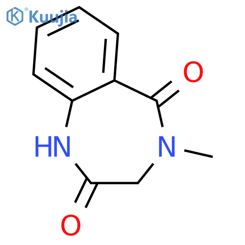 3,4-Dihydro-4-methyl-1H-1,4-benzodiazepine-2,5-dione structure