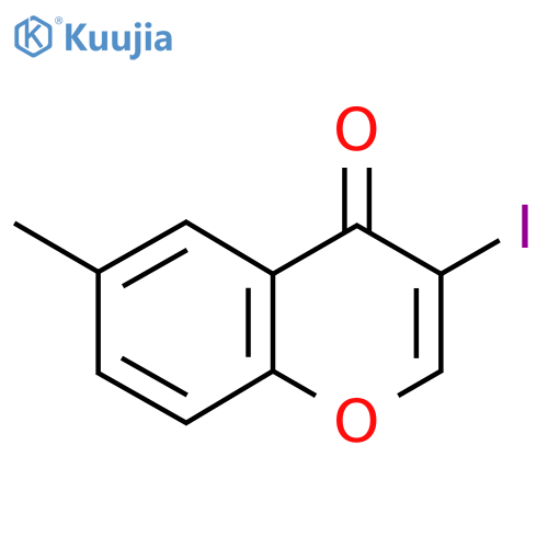 3-Iodo-6-methyl-4H-chromen-4-one structure