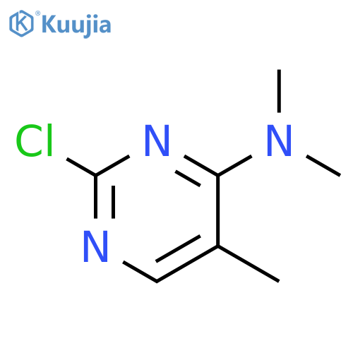(2-Chloro-5-methylpyrimidin-4-yl)-dimethylamine structure