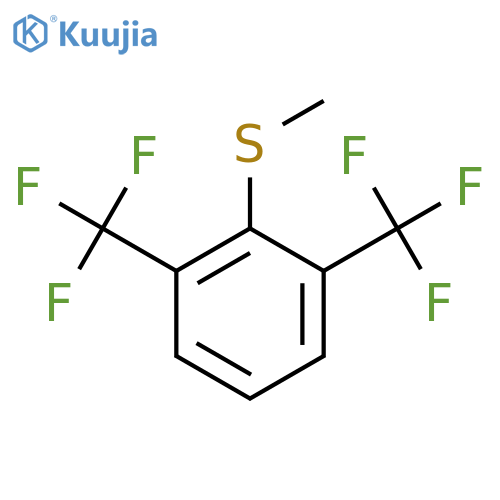2,6-Bis(trifluoromethyl)thioanisole structure