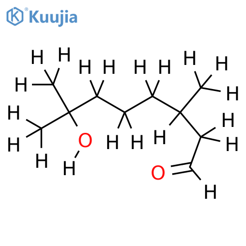 (S)-form-7-Hydroxy-3,7-dimethyloctanal structure