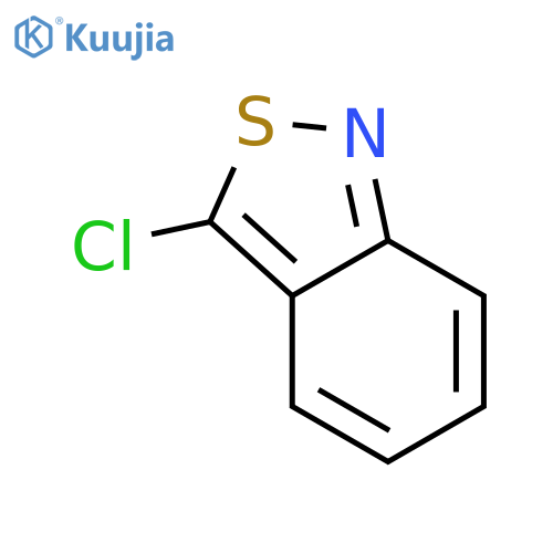 3-chloro-2,1-benzothiazole structure