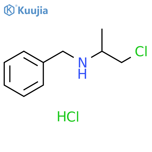 (±)-N-(2-Chloro-1-methylethyl)benzylamine Hydrochloride structure