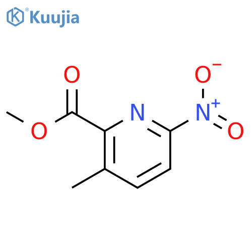 Methyl 3-methyl-6-nitropicolinate structure
