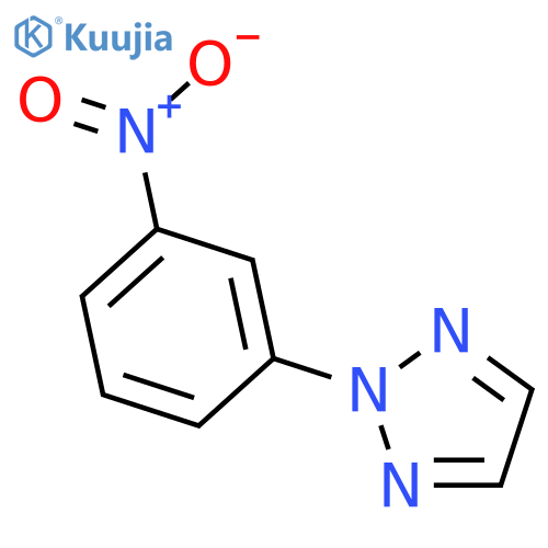 2-(3-Nitrophenyl)-2H-1,2,3-triazole structure