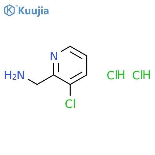 (3-Chloropyridin-2-yl)methanamine dihydrochloride structure