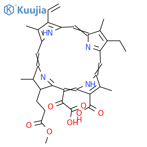 Purpurin 7; 3'''-Mono-Me ester structure