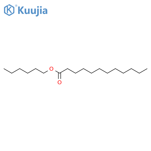 Dodecanoic acid, hexylester structure