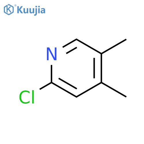 2-Chloro-4,5-dimethylpyridine structure
