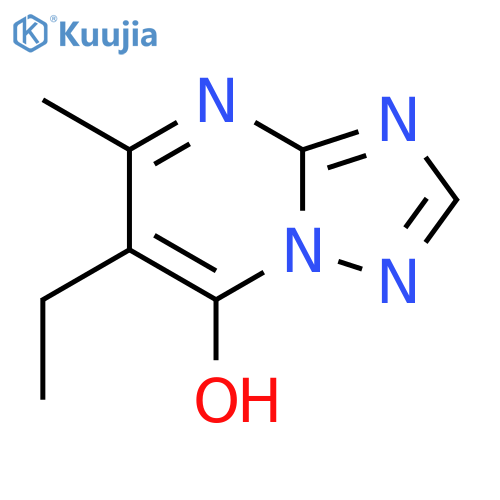 [1,2,4]Triazolo[1,5-a]pyrimidin-7-ol, 6-ethyl-5-methyl- structure